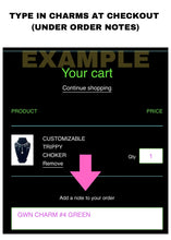 Load image into Gallery viewer, CUSTOMIZABLE TRIPPY CHOKER