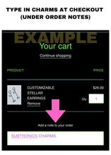 Load image into Gallery viewer, CUSTOMIZABLE STELLAR EARRINGS