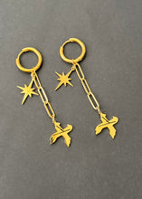 Load image into Gallery viewer, GOLD CUSTOMIZABLE STAR EARRINGS