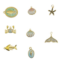 Load image into Gallery viewer, GOLD SEA CHARMS
