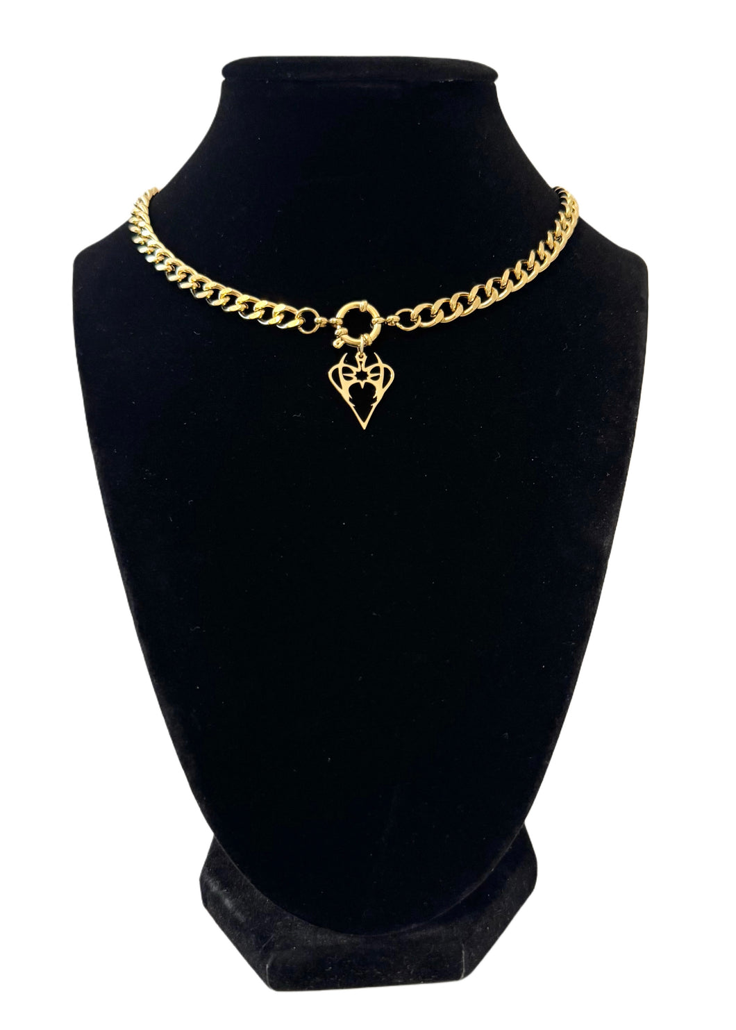 CHUNKY GOLD O RING ISOKNOCK