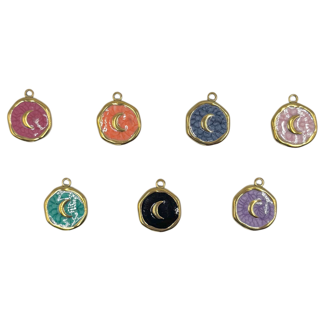 GOLD MOON CHARMS