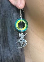 Load image into Gallery viewer, CRYSTAL O RING ZD EARRINGS
