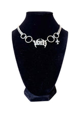 Load image into Gallery viewer, V RING CROSS CHOKER
