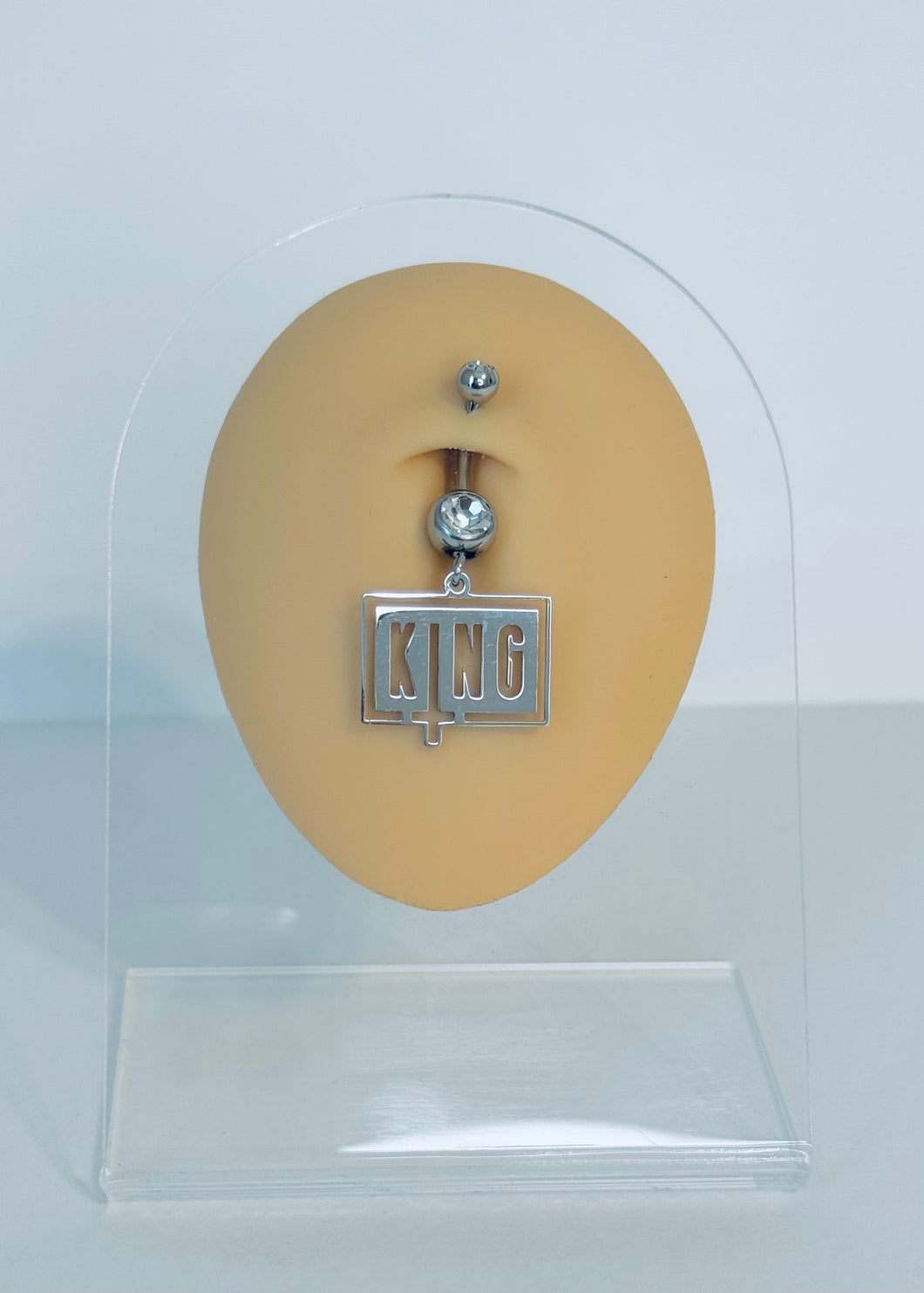KING BELLY BUTTON RING