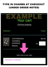 Load image into Gallery viewer, CUSTOMIZABLE CHAINMAIL EARRINGS
