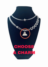 Load image into Gallery viewer, CUSTOMIZABLE SAFETY PIN CHOKER
