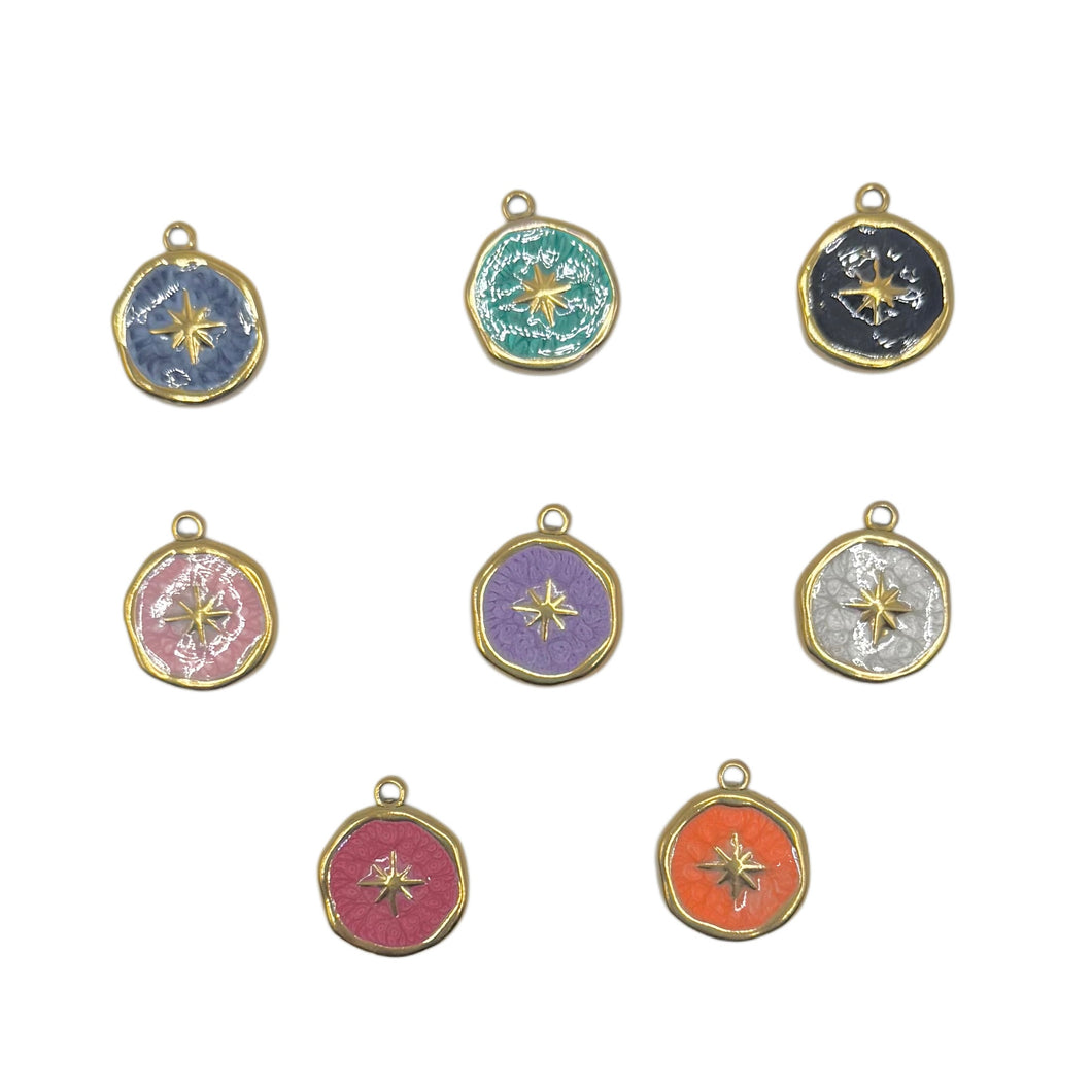 GOLD STAR CHARMS