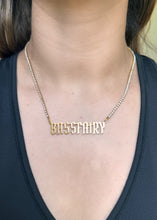Load image into Gallery viewer, GOLD ZIRCONIA CHAIN BASSFAIRY
