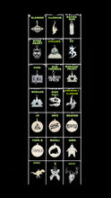 Load image into Gallery viewer, CUSTOMIZABLE SPIKE ZIRCONIA EARRINGS

